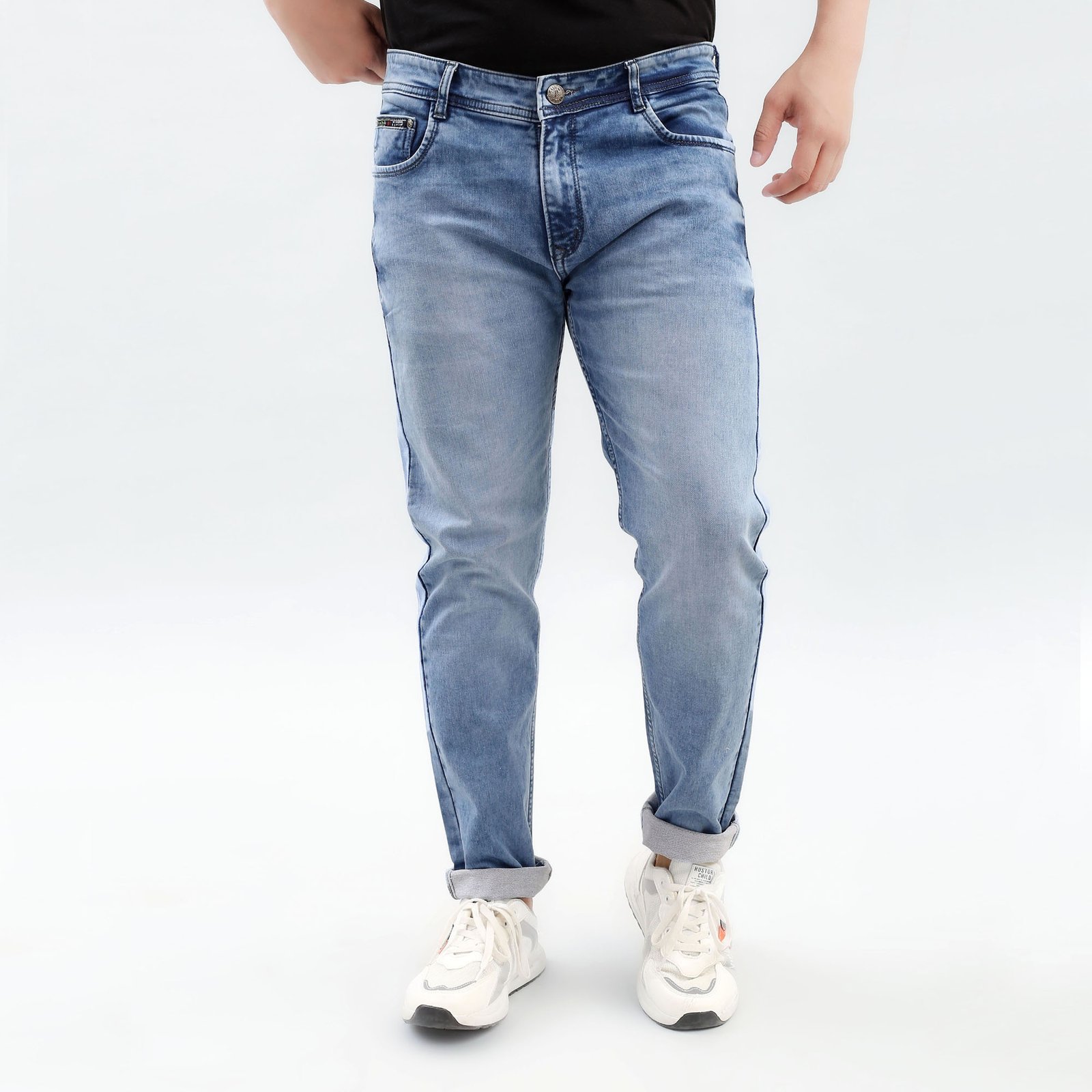 Doxy Clothing | Glenn Smith Ice Blue Color | Regular Fit Men's Jeans